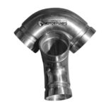 CODO RANURADO EN ACERO INOXIDABLE 304
